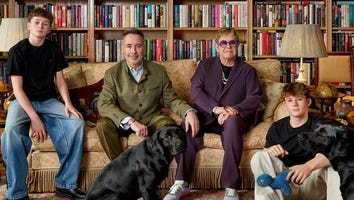 Elton John Offers Rare Look at Sons, 15 and 13